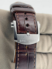 Breitling Premier B09 Stainless Steel Green Dial 40mm Manual Wind  Men's Watch