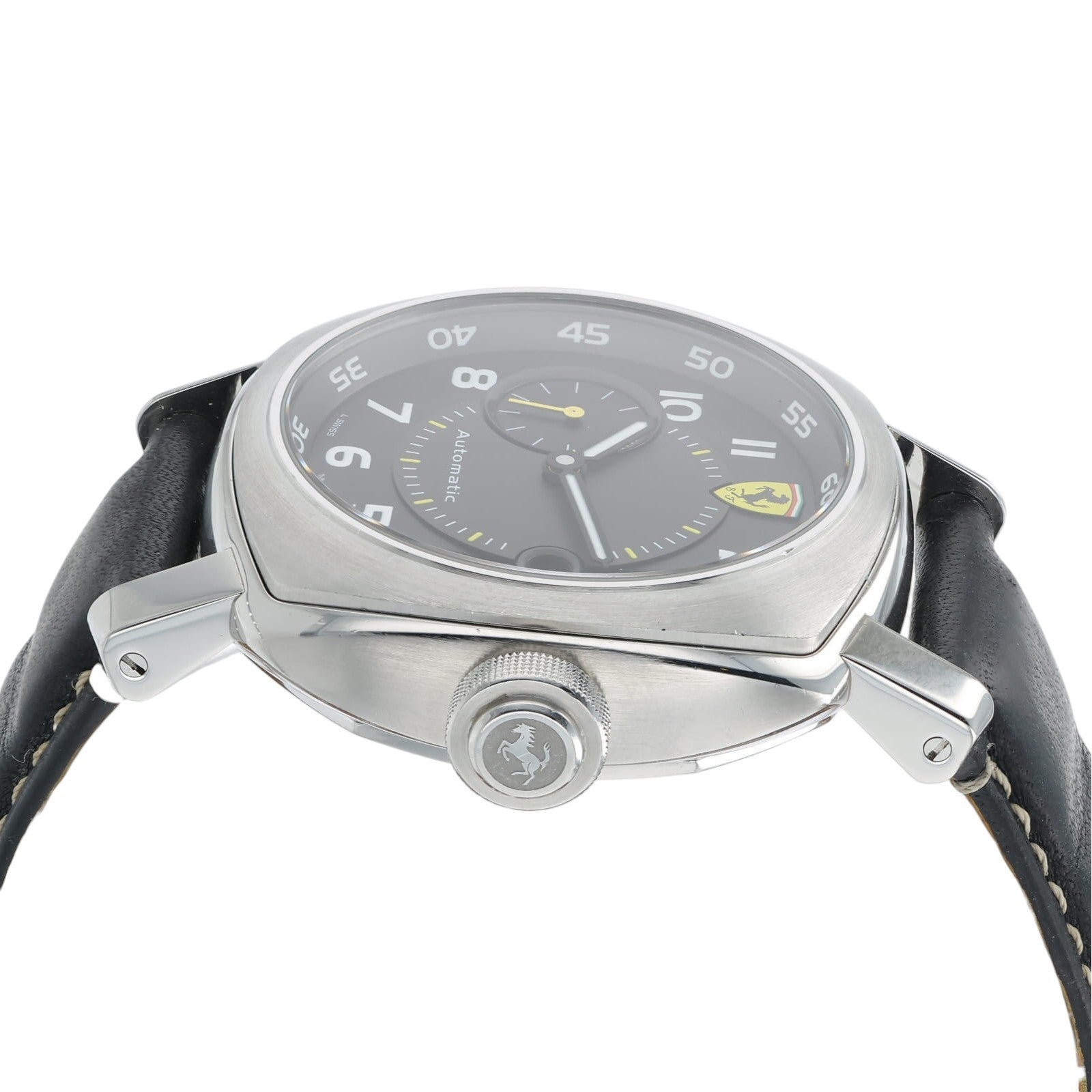 Panerai Ferrari Black Dial Stainless Steel 45mm Automatic Men's Watch - FER00002