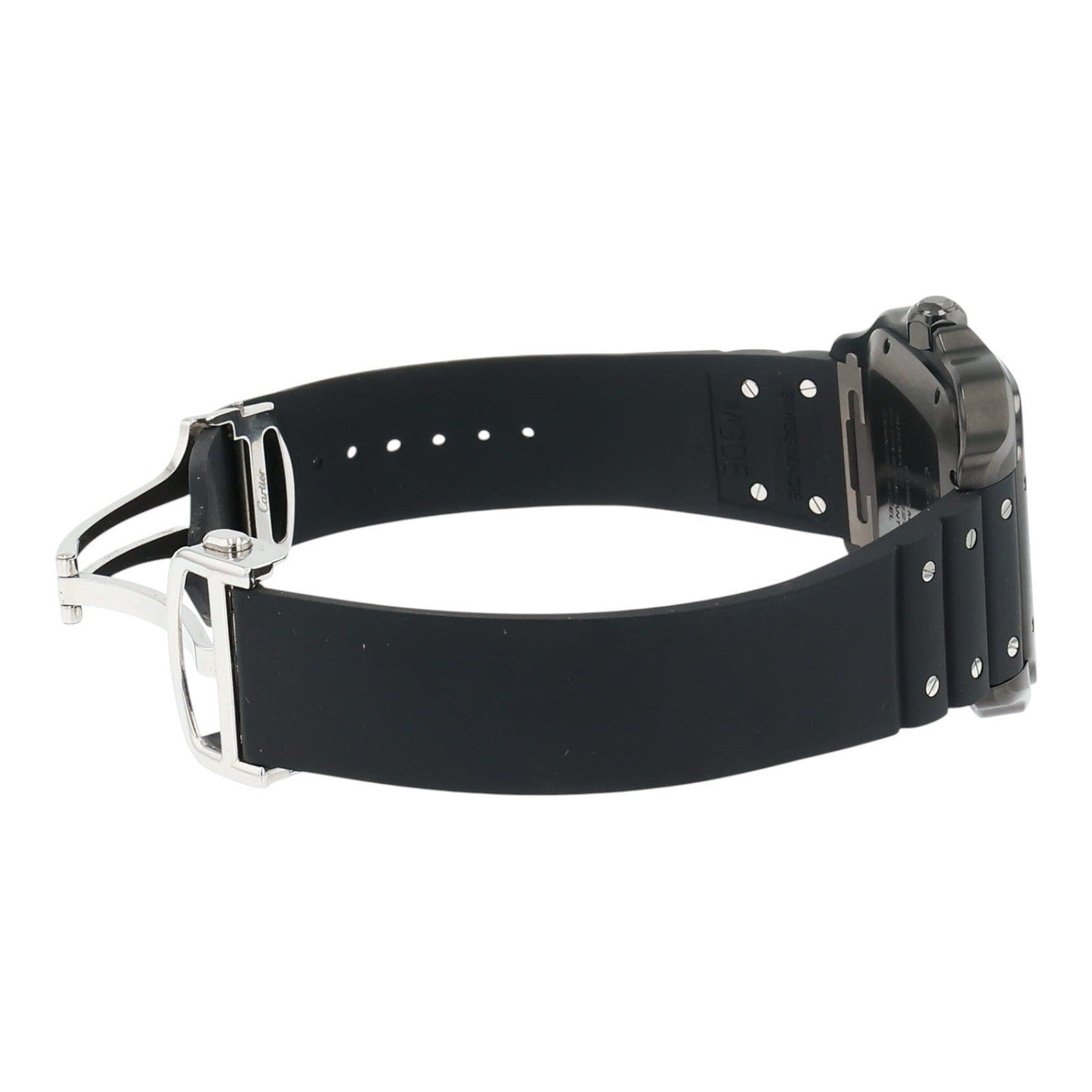 2025 Cartier Santos Stainless Steel Black Dial 40mm Automatic Watch WSSA0039