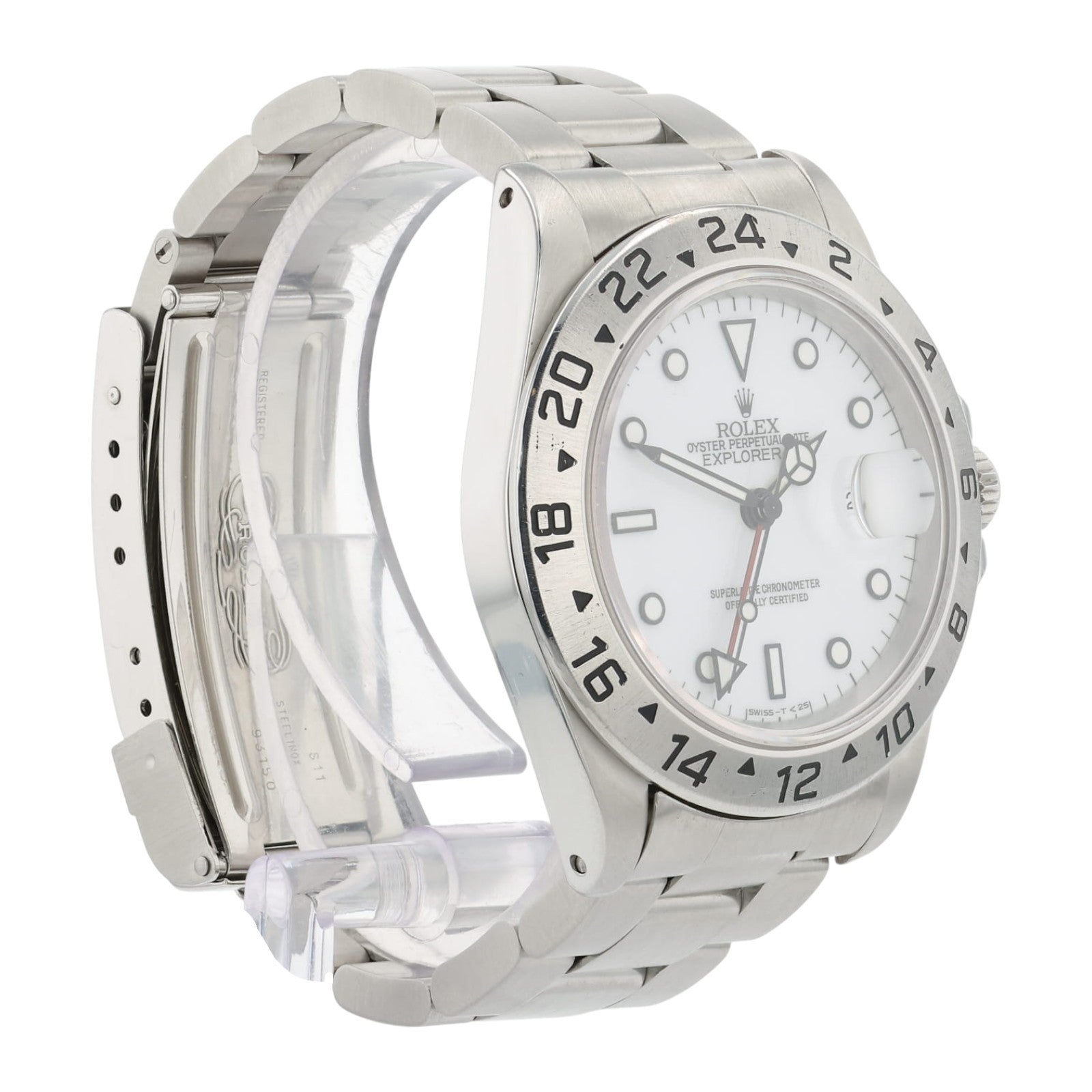 Rolex Explorer II White Polar Dial Steel 40mm Automatic Men's Watch 16570
