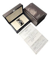 Patek Philipe Calatrava Black Dial 18k White Gold 39mm Automatic Men’s 6006G