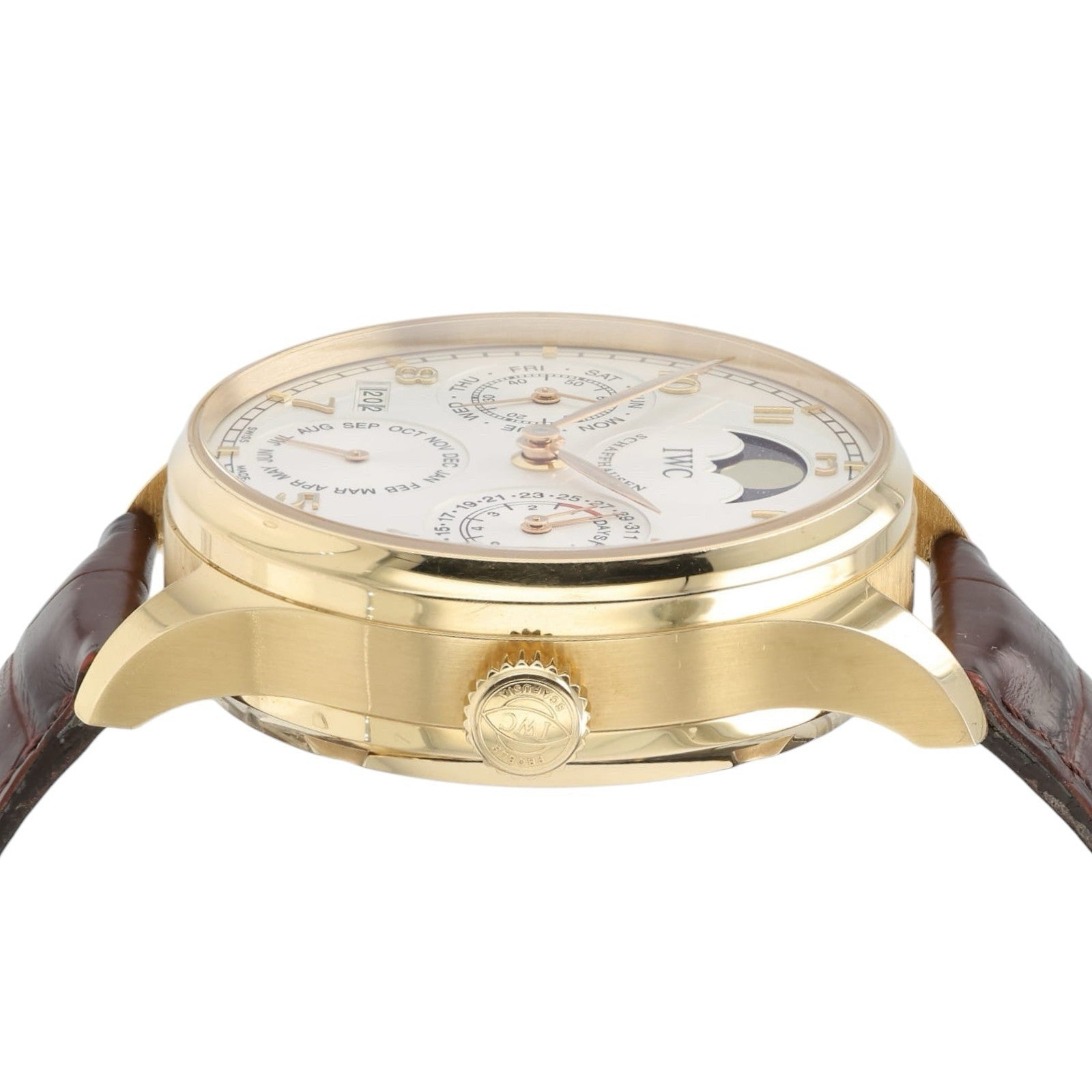 IWC Portugiesser Silver Dial 18k Rose Gold 42mm Automatic Men’s Watch IW502213