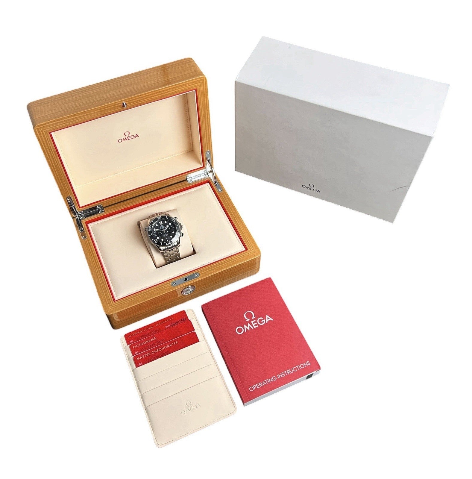 Omega Seamaster Black Dial Stainless Steel 44mm Automatic Men’s 210.30.44.51.001