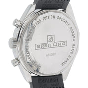 Breitling Chrono-Matic Steel Black Dial 49mm Automatic Mens Chrono Watch A14360