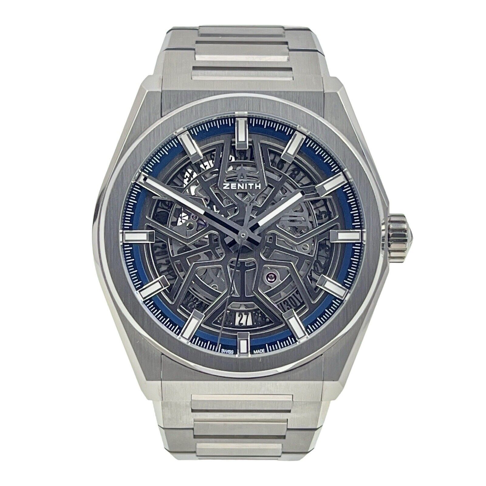 Zenith Defy  Titanium Skeleton Dial 41mm Automatic Men's Watch 95.9000.670 - B&P