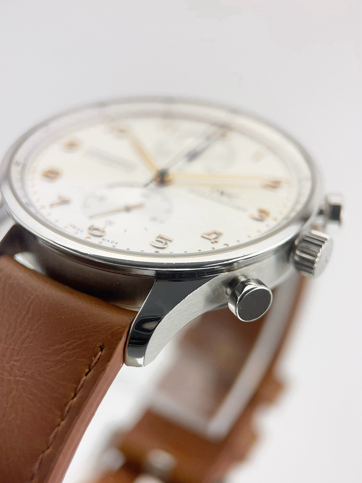 IWC Portuguese Stainless Steel Silver Dial 41mm Automatic Men’s Watch IW371445