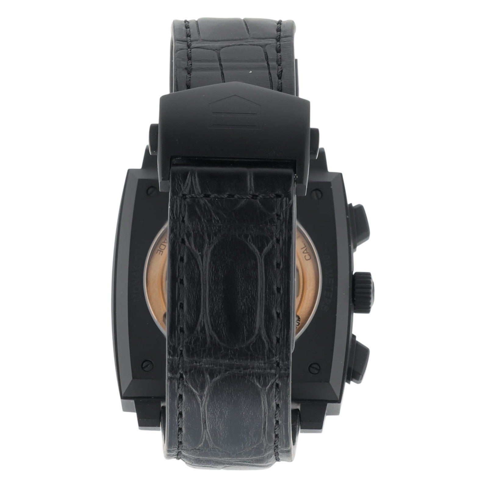 Tag Heuer Monaco Titanium Black Dial 39mm Automatic Movement Mens Watch CBL2180