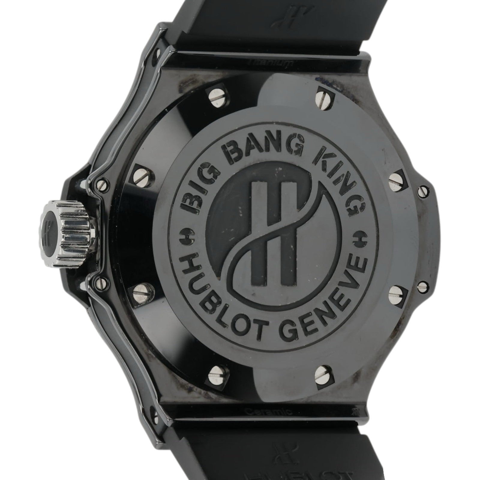 Hublot Big Bang King Black Dial Ceramic 48mm Automatic Mens Watch 322.CK.1140.RX