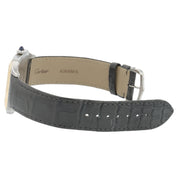 Cartier Santos Dumont Gold & Steel Silver Dial Manual Wind Men's Watch W2SA0034