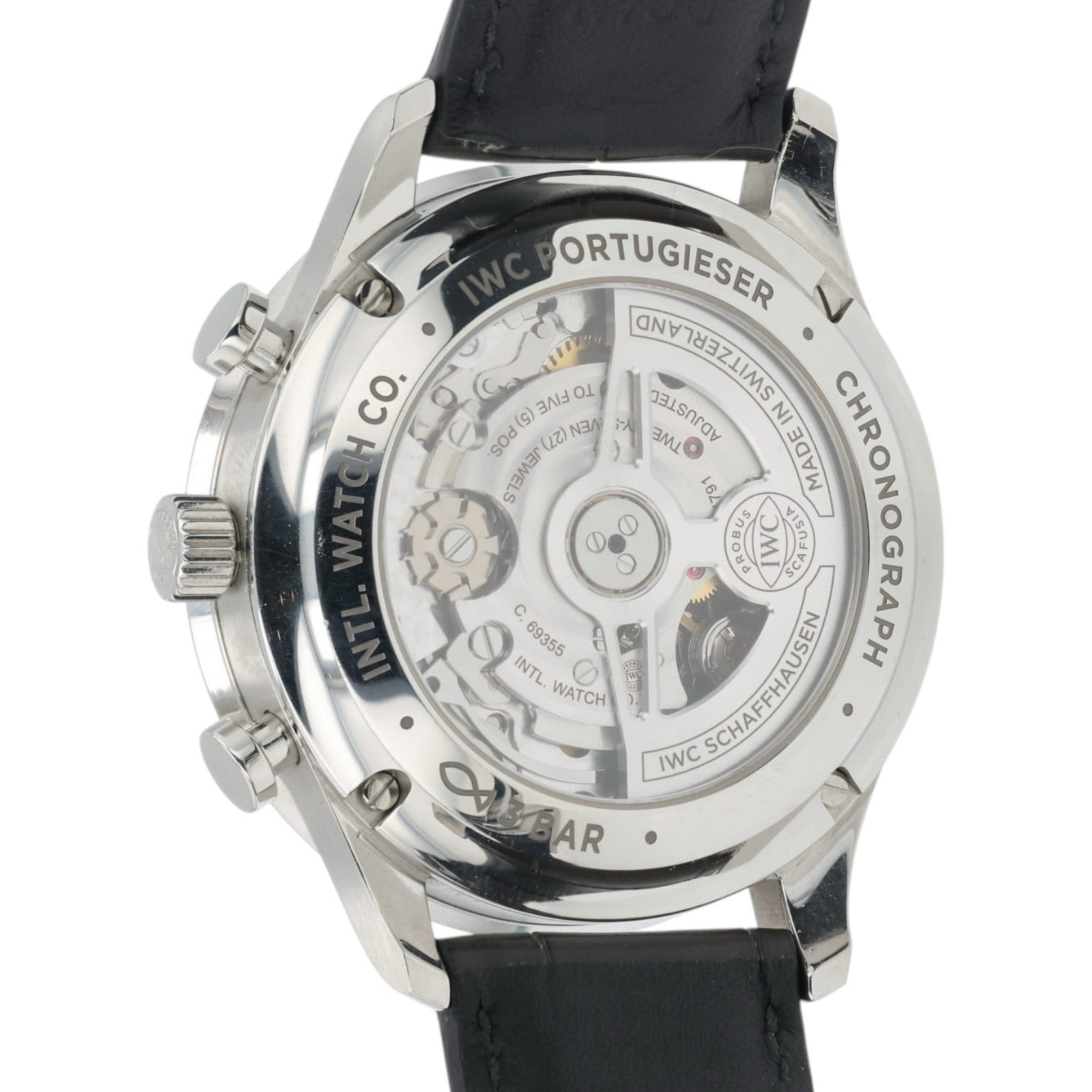 IWC Portuguese Silver Dial Stainless Steel 41mm Automatic Men’s Watch IW371604