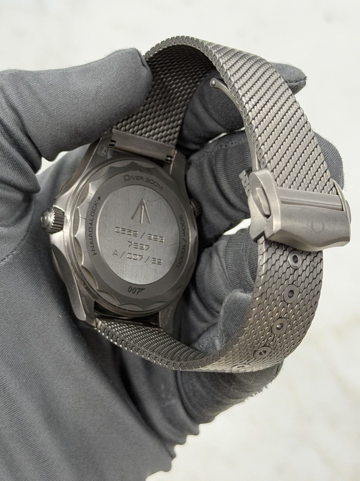 Omega Seamaster NTTD James Bond 007 No Time To Die Watch - 210.90.42.20.01.001