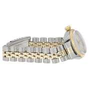 Rolex Ladies Datejust Silver Dial Stainless Steel 25mm Automatic Womens 6507