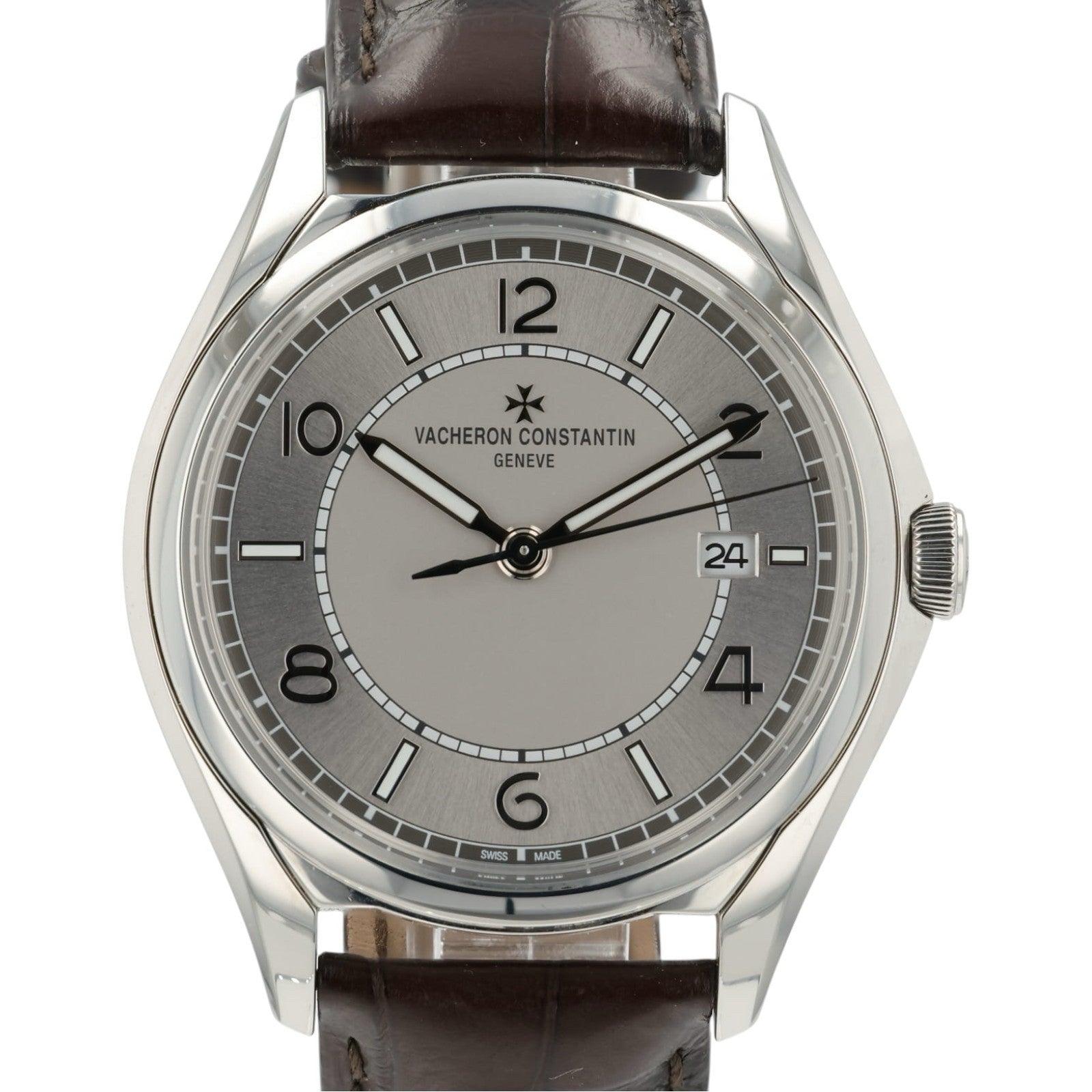 Vacheron Constantin Fiftysix Silver Dial Steel 40mm Automatic Men’s Watch 4600E