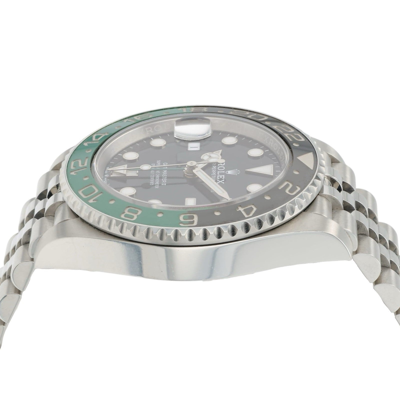 Rolex Sprite GMT Black Dial Stainless Steel 40mm Automatic Mens Watch 125720VTNR
