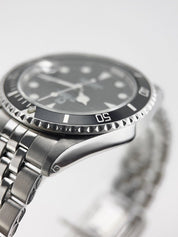 Tudor Submariner Stainless Steel Black Dial 36mm Automatic Mens Watch 75090