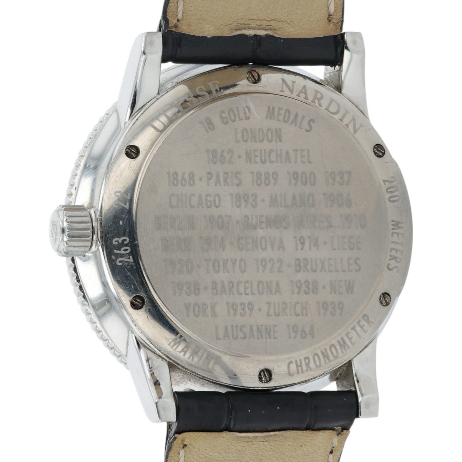 Ulysse Nardin Mariner Stainless Steel Silver Dial 38mm Auto Men’s Watch 263-22