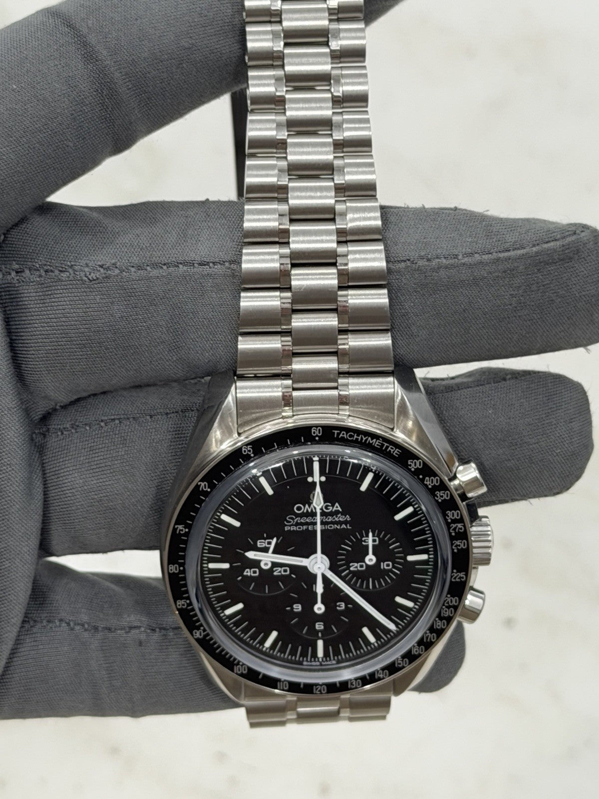 Omega Speedmaster Chronograph 42mm Black Dial Sapphire Watch 310.30.42.50.01.002