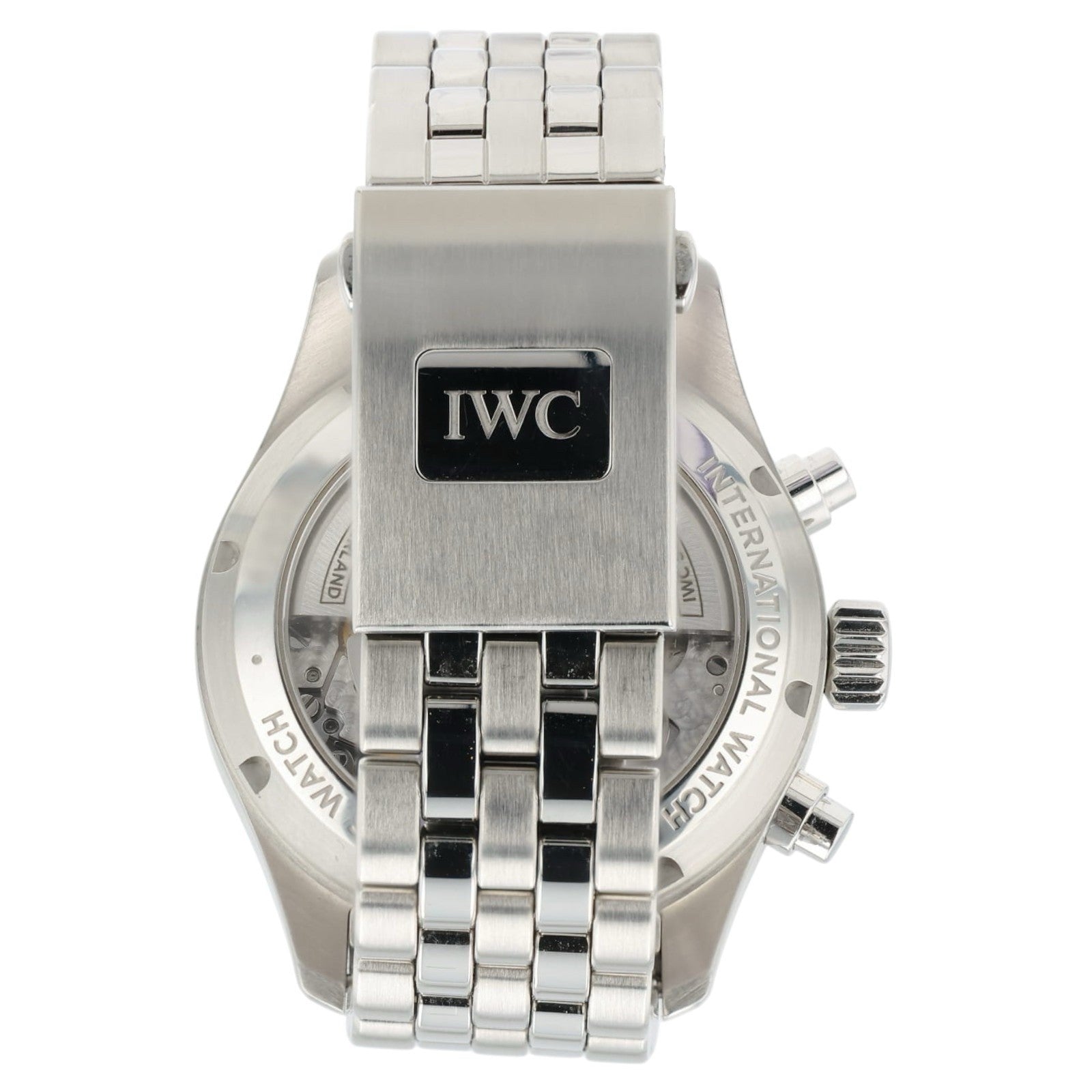 IWC Pilot Chrono Green Dial Stainless Steel 41mm Automatic Men’s Watch IW388104