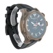 DeLaCour Promess Titanium Black Dial 48mm Automatic Movement Mens Watch 600049