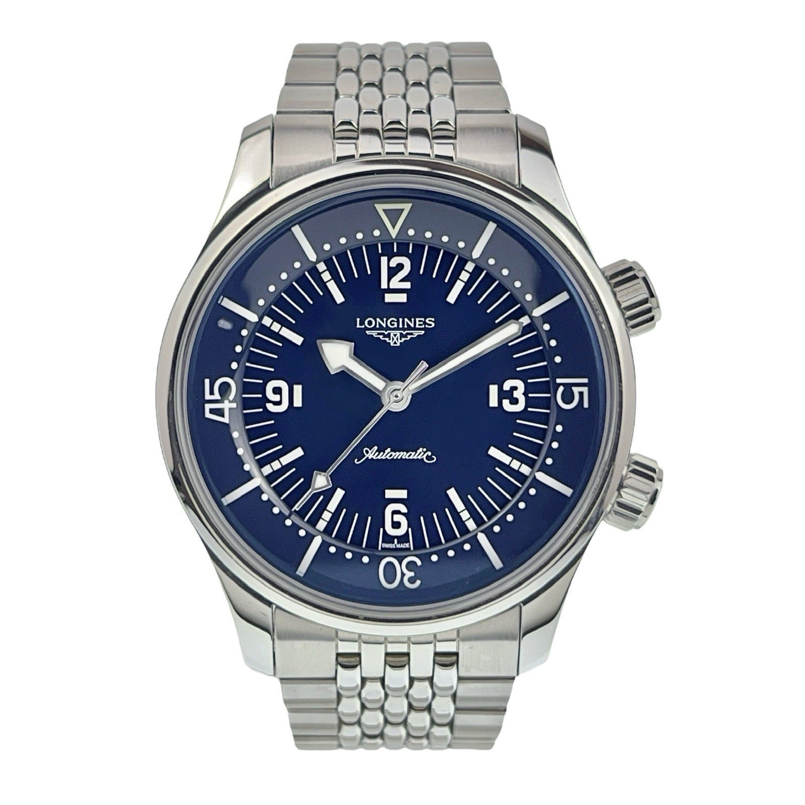 Longines Legend Diver Stainless Steel Blue Dial 39mm Automatic Mens L37644906