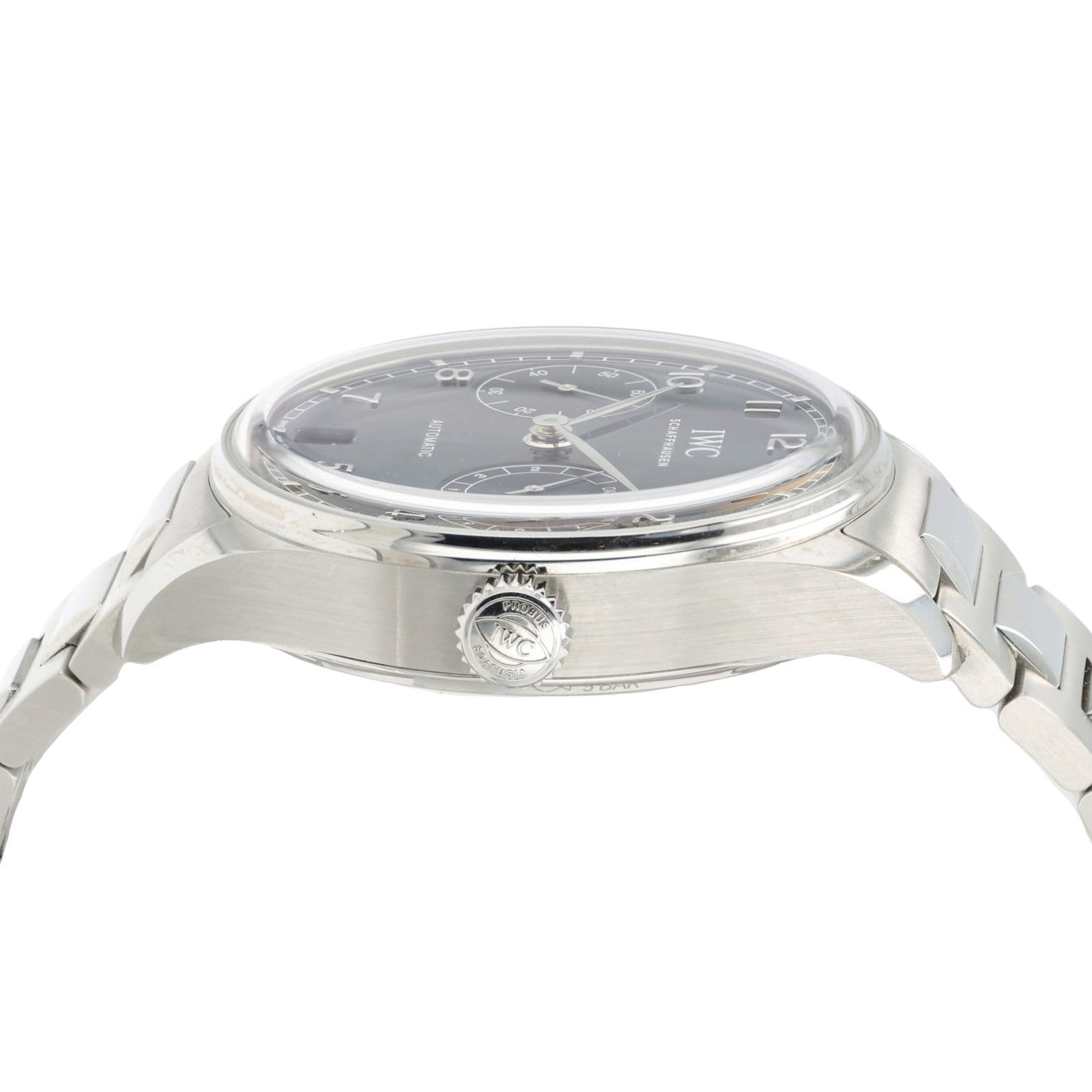 IWC Portugieser Blue Dial Stainless Steel 42mm Automatic Mens Watch IW501704