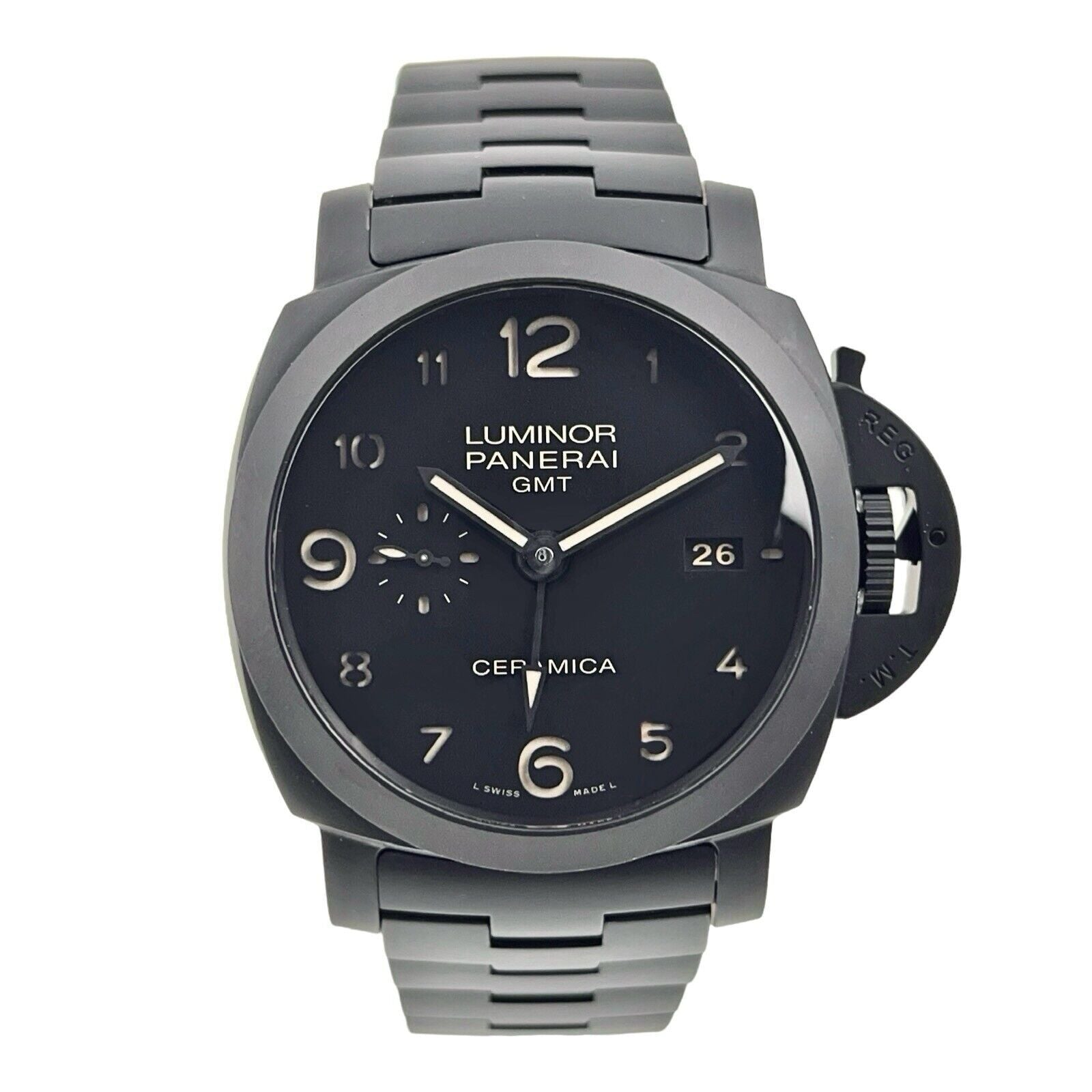 Panerai Luminor 1950 3 Days GMT Ceramic 44mm Automatic Men’s Watch PAM00438