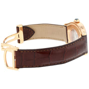 Cartier Tortue 18k Rose Gold Silver Dial 34mm Manual Wind Men’s Watch W15386851