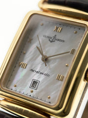Ulysse Nardin 18k Gold Mother of Pearl Dial 26mm Automatic Women's Watch 181-42
