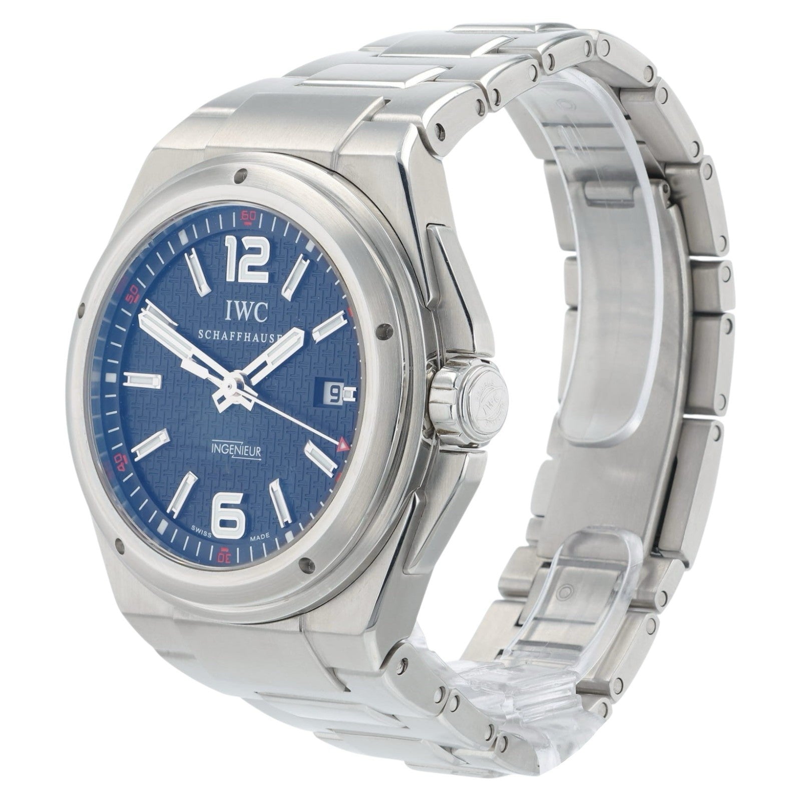 IWC Ingenieur Black Dial Stainless Steel 45mm Automatic Men’s Watch IW323601