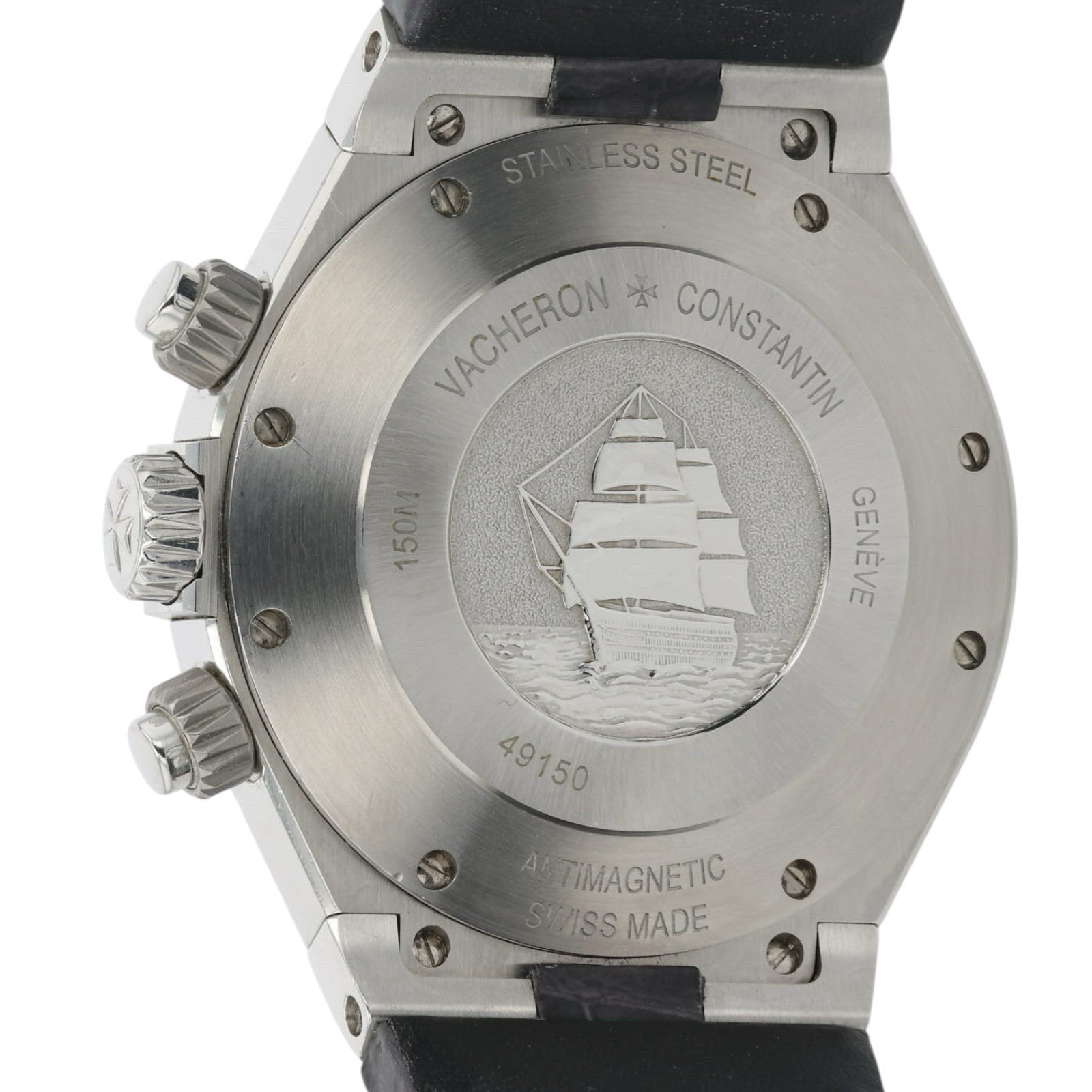 Vacheron Constantin Overseas Grey Dial Steel 42mm Automatic Mens Watch 49150