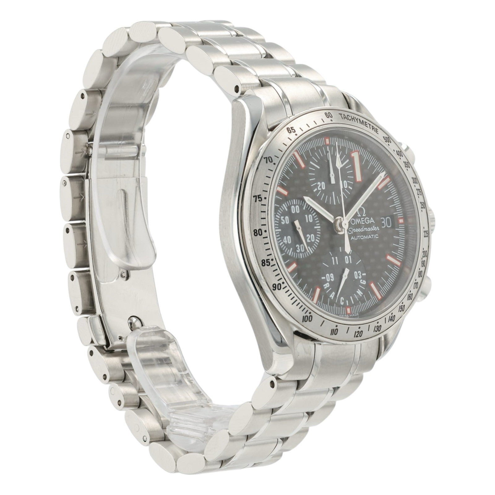Omega Speedmaster Gray Carbon Dial Stainless Steel 39mm Automatic Men’s 3519.50