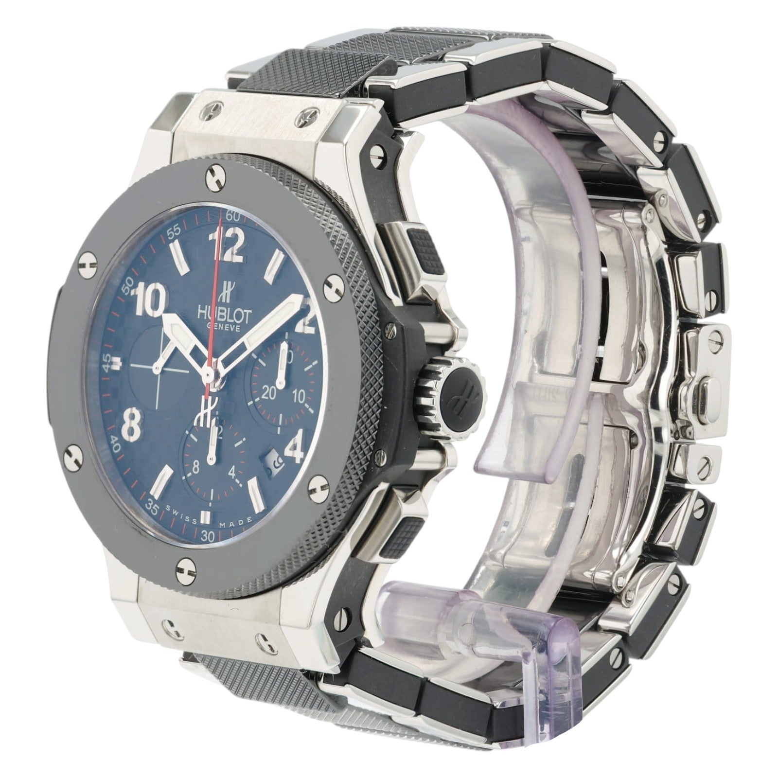 Hublot Big Bang Black Carbon Fiber Dial Steel 44mm Automatic Mens 301.SB.131.SB
