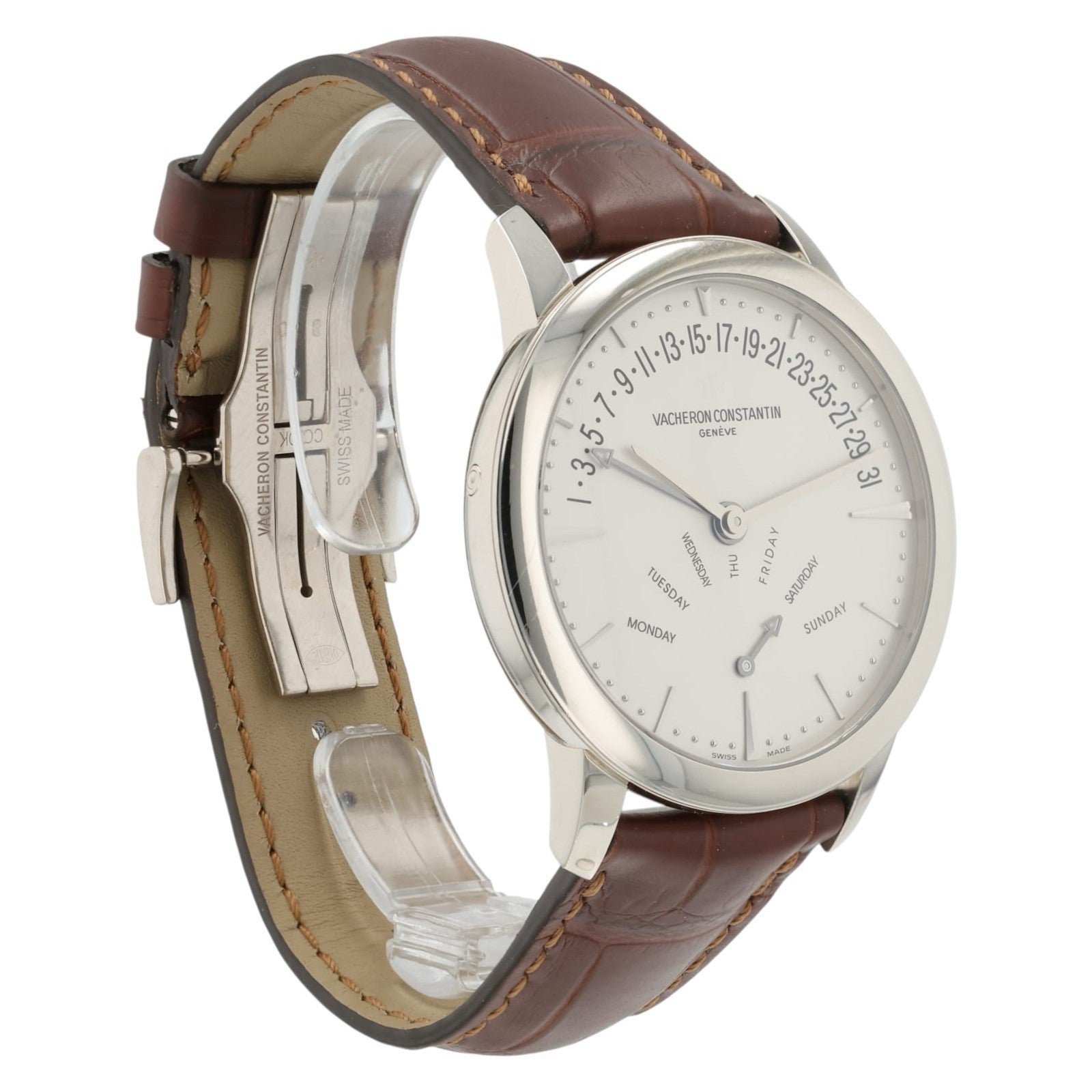 Vacheron Constantin Patrimony Silver Dial 18k White Gold 42.5mm Automatic Men’s