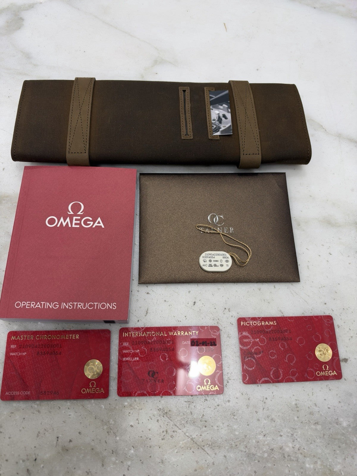 2022 Omega Seamaster James Bond No Time To Die Men's Watch 210.90.42.20.01.001