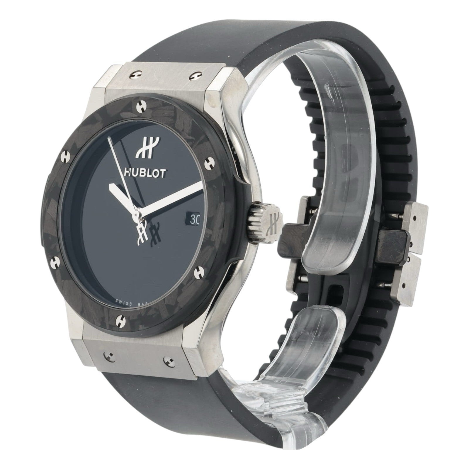 Hublot Classic Fusion 42mm Carbon Black Dial Centenary WOS Special Editon Watch