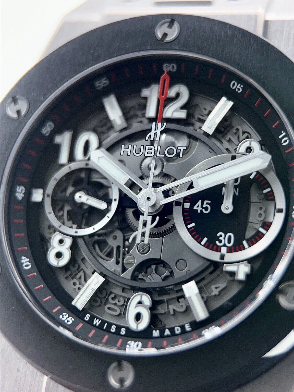 HUBLOT Big Bang Unico Titanium Ceramic 411.NM.1170.RX mens watch