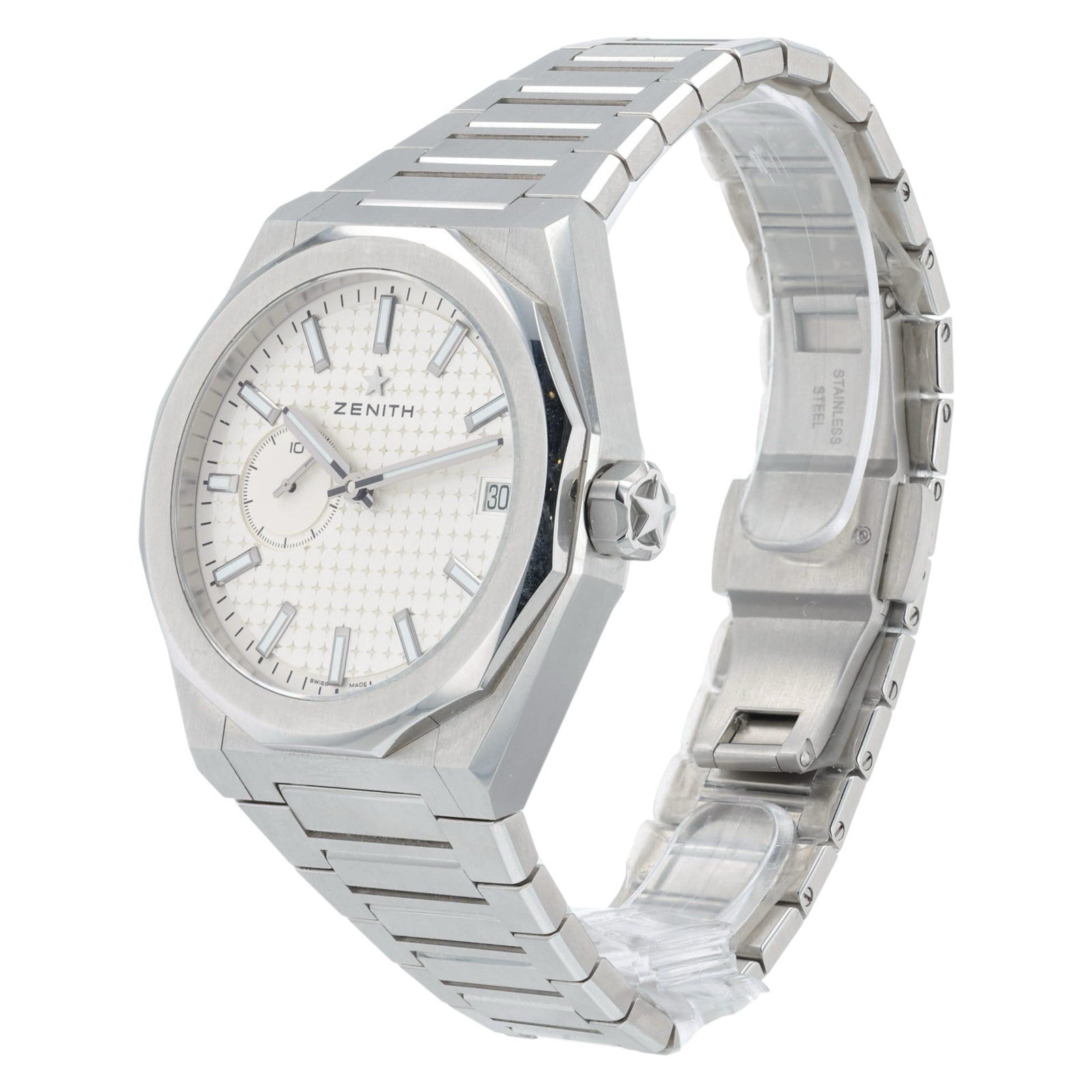 NEW 2026 Zenith Defy Stainless Steel White Dial 41mm Mens Watch 03.9300.3620