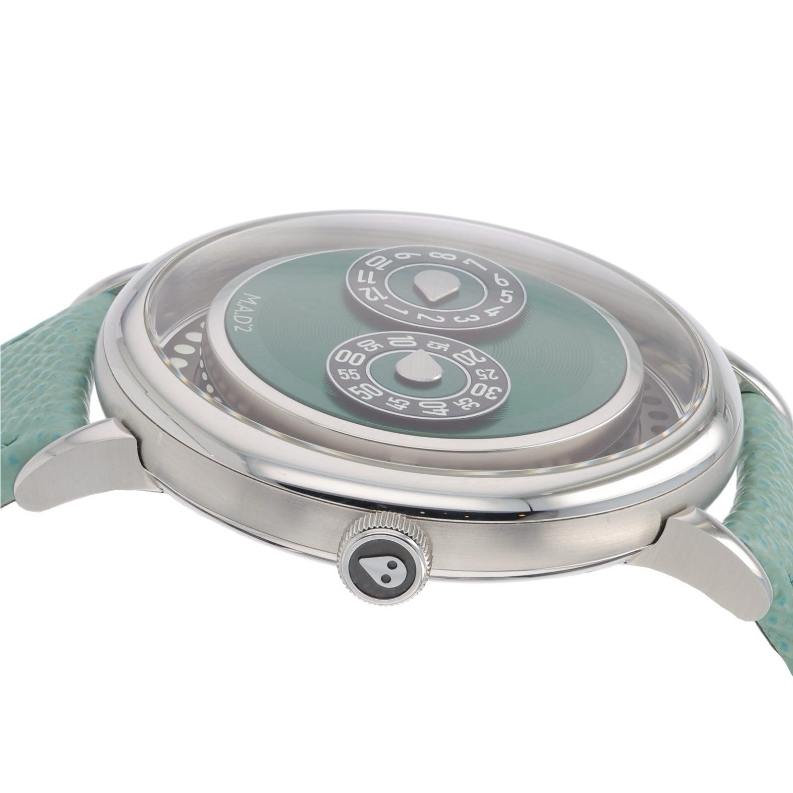 M.A.D. Editions Stainless Steel Green Dial 42mm Automatic Men’s Watch MAD2