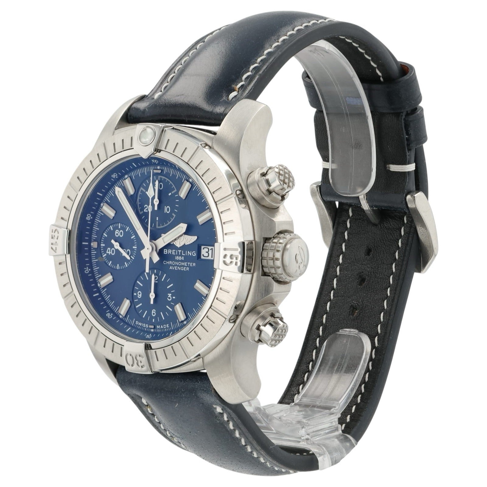 Breitling Avenger Blue Dial Stainless Steel 43mm Automatic Men’s Watch A13385