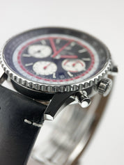 Breitling Navitimer Swiss Air Steel Black Dial 43mm Automatic Men's Watch AB0121