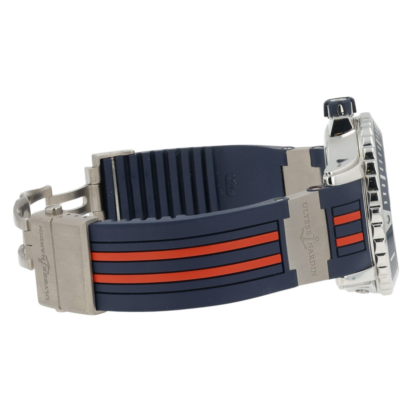 Ulysse Nardine Marine Diver Blue Dial Stainelss Steel 44mm Automatic Mens 263-10