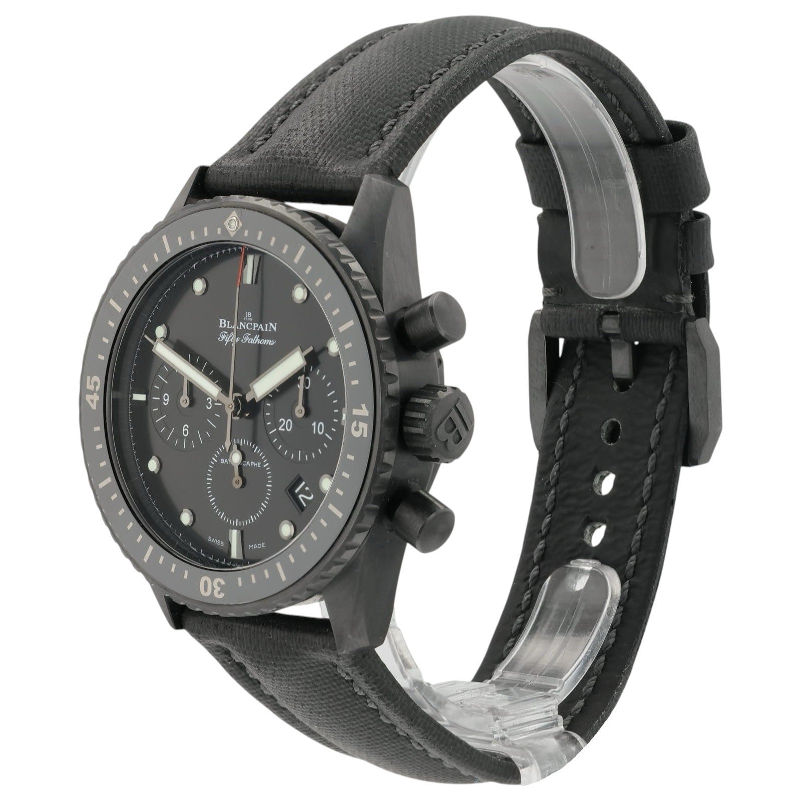 Blancpain Fifty Fathoms Black Dial Ceramic 43mm Automatic Men’s 5200-0130-B52A