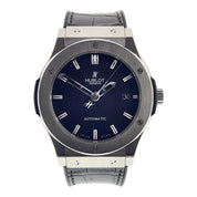 Hublot Classic Fusion Steel Black Dial 45mm Automatic Men’s Watch 511.ZX.1170.RX