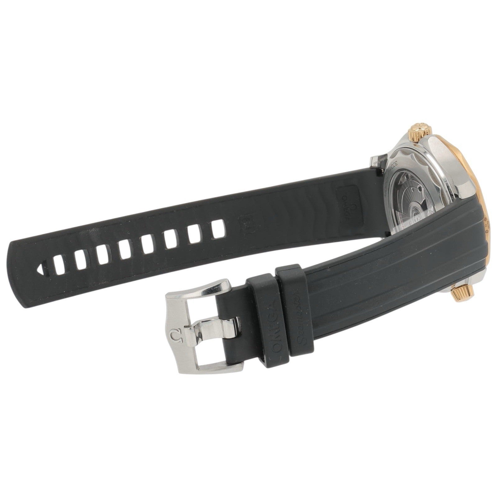 Omega Seamaster Steel & Rose Gold Black Dial 42mm Automatic 210.22.42.20.01.002