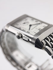 Jaeger-LeCoultre Reverso Steel Black & Silver Dial 26mm Manual Watch 272.8.54