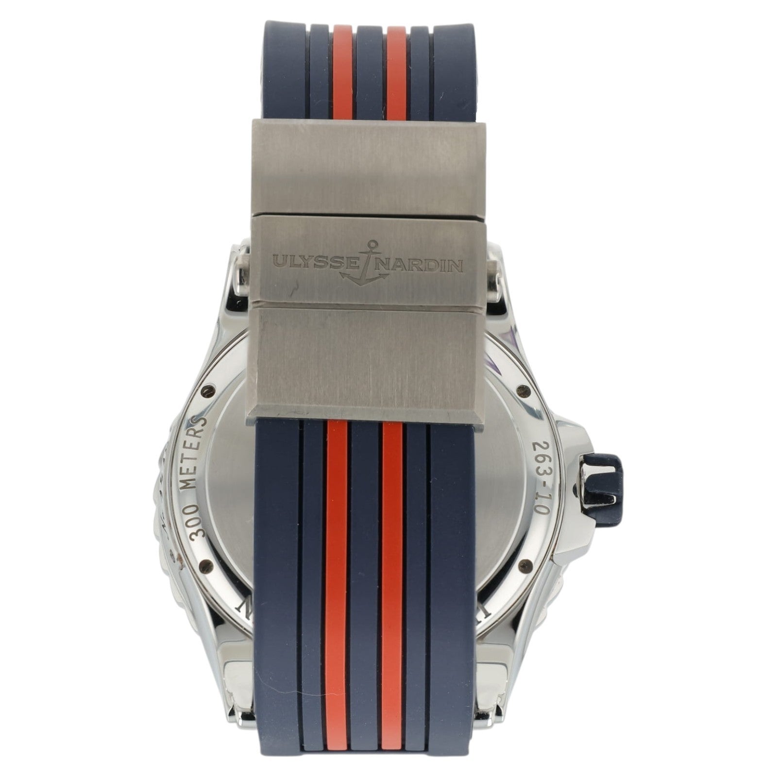 Ulysse Nardine Marine Diver Blue Dial Stainelss Steel 44mm Automatic Mens 263-10