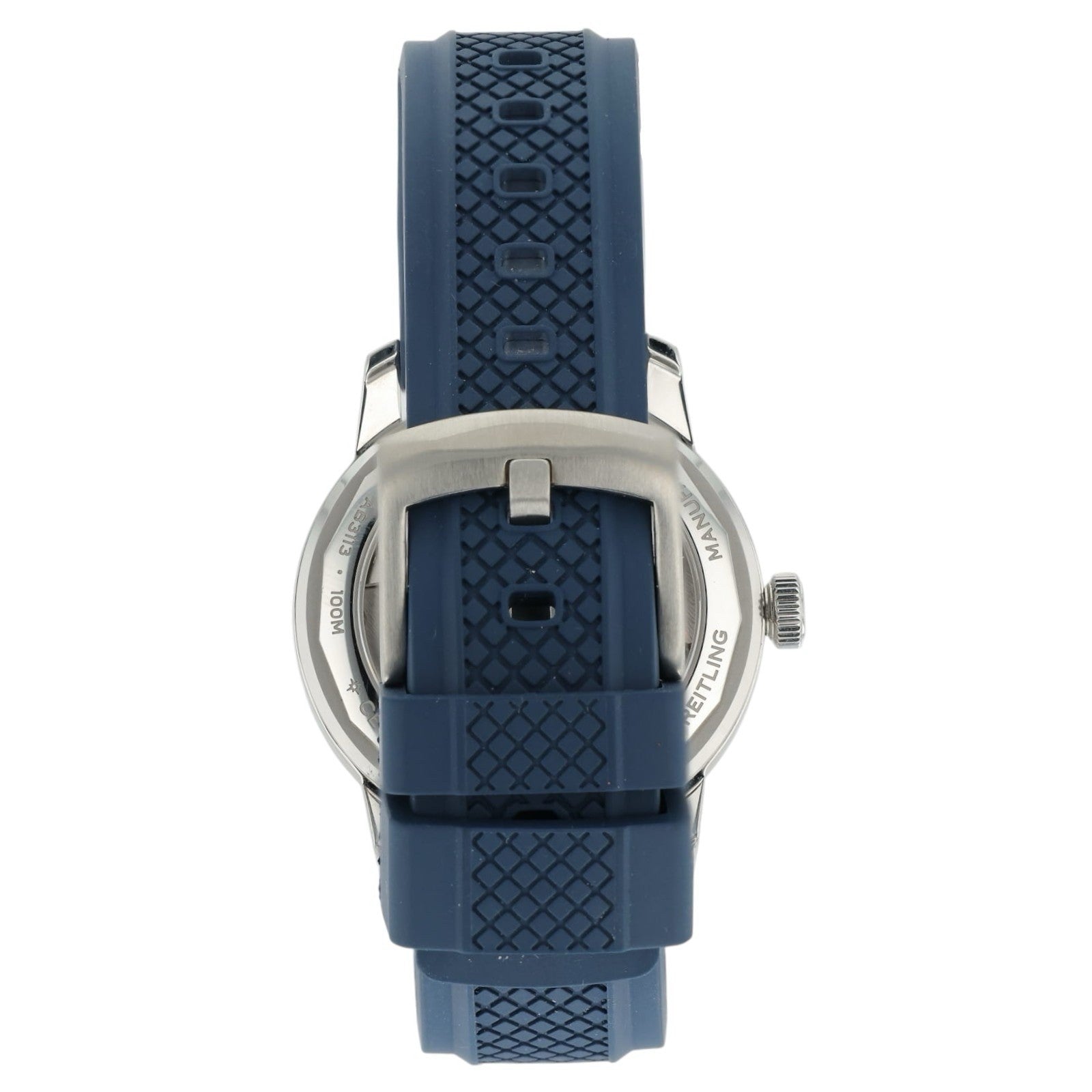 Breitling Top Time Blue Dial Stainless Steel 38mm Automatic Men’s Watch AB3113