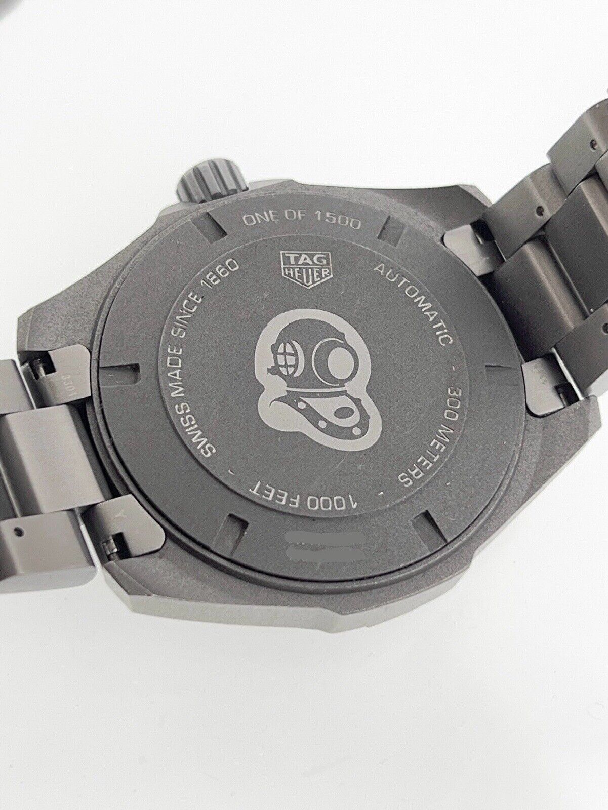Tag Heuer Aquaracer 300m Bamford Titanium 42mm Automatic Men’s Watch WAY208F