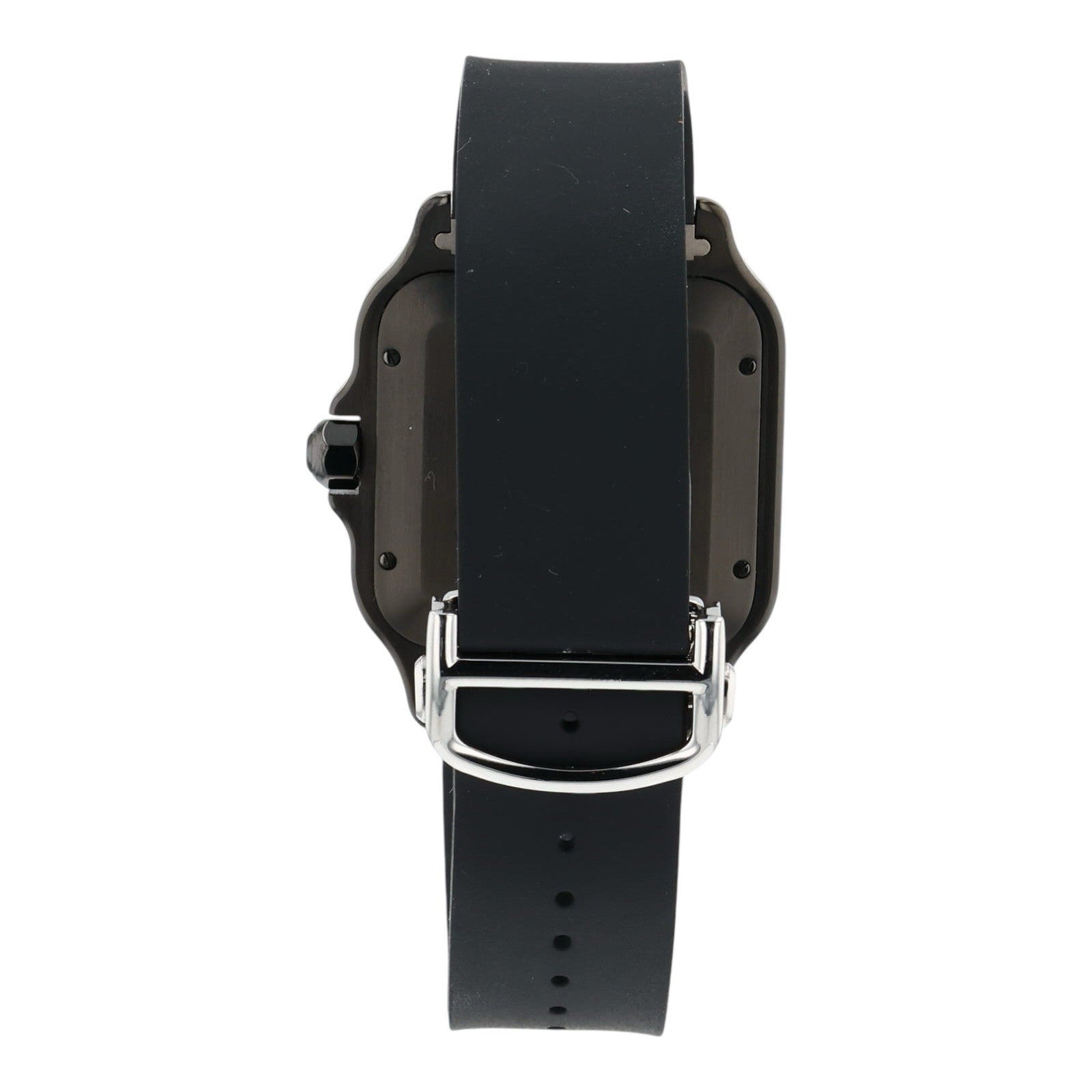 2024 Cartier Santos Stainless Steel Black Dial 40mm Automatic Watch WSSA0039