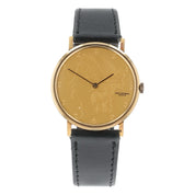 Universal Geneve Coin 18k Yellow Gold 34mm Gold Dial Manual Wind Men’s Watch